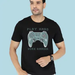 NOBLE HUSTLE Graphic Printed Pure Cotton T-shirt-picture-32