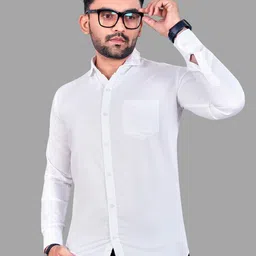 Kartik enterprises Men Solid Spread Collar Cotton Casual Shirt-picture-30