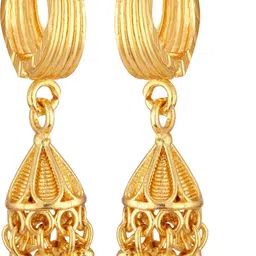 VIVASTRI Women Gold-Plated Alloy Earrings-picture-14