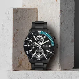 timex Multifunction Black Dial Analog Watch - For Men TWEG272SMU05-picture-10