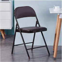furnimax Folding Leather Study Folding Chair-picture-39