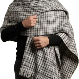 Kriti Wool Checkered Men Shawl-picture-47