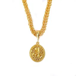 hewomiva 1 gram High Quality Indian Polished “20” Inches Gold Chain for Men and boy Gold-plated Plated Copper Chain-picture-39