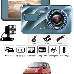 maties 4inch DVR Camera Recorder/HD Video/Rearview/Loop Recording/GSensor Universal 150 Blue LED-picture-16
