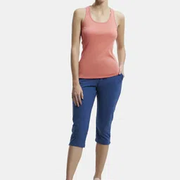 jockey 1300 Women Blue Capri image 4