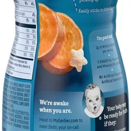 gerber Sweet Potato Puffs Cereal Snack 42g Cereal image 4