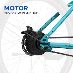 emotorad ST-X Unisex City Cycle with 7.65Ah Li-Ion Removable Battery | Cluster C2 Display 28 inches Single Speed Lithium-ion (Li-ion) Electric Cycle image 5