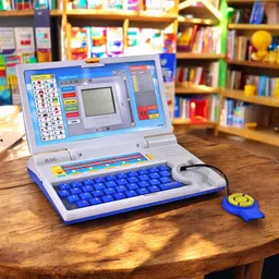 kid kraze Educational English Learner Laptop with Mouse for Kids 20 Activity Games Toy_177 image 1