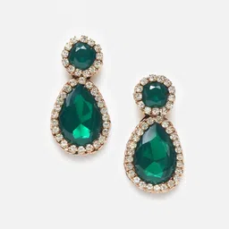 KPOP Teardrop Shaped Drop Earrings image 2