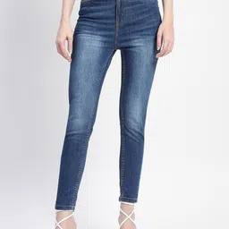 Madame Women Slim Fit Mid-Rise Heavy Fade Jeans-picture-46