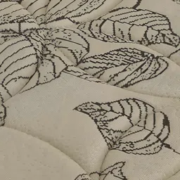 SLEEP SPA Beige & Black Quilted Orthopedic Queen Size Mattress image 5