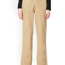 Kraus Jeans Women Straight Fit High-Rise Jeans-image-64
