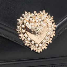 Styli Embellished Structured Satchel image 4