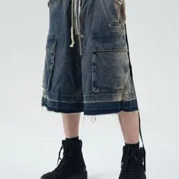 StyleCast Men Loose Fit Below Knee Cargo Shorts image 2