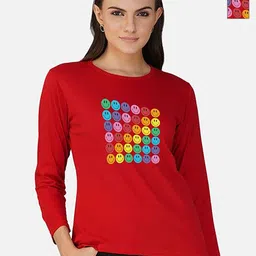 Metronaut Women 2 Printed Bio Finish Applique T-shirt-picture-23