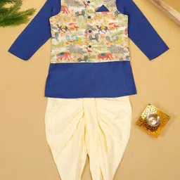SAKA DESIGNS Boys Regular Kurta with Dhoti Pants image 1