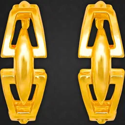 arch fashion Gold-Plated Brass Earrings-image-43