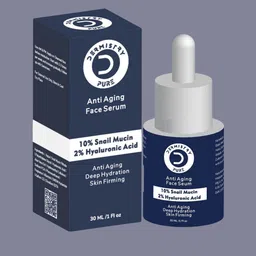DERMISTRY Pure 10% Snail Mucin 96 Peptide Anti-Ageing Face Serum- 30 ml image 4