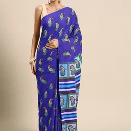 BUTA BUTI Paisley Pure Cotton Saree-picture-43