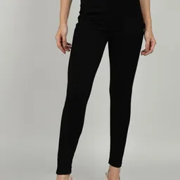 OMG CREATION Women Solid Skinny Fit High-Rise Stretchable No Fade Jeans-picture-38