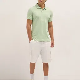 THE BEAR HOUSE Men Polo Collar Slim Fit T-shirt image 5