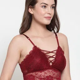 INDIROCKS Floral Bra Full Coverage Underwired image 3