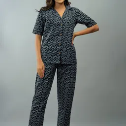 GORDHAN Women Printed Night suit-picture-19
