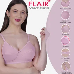 SHYAM SONS FLAIR Bra Full Coverage Heavily Padded image 2