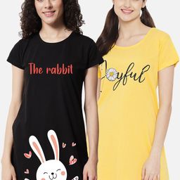 FFLIRTYGO Printed Nightdress-picture-21