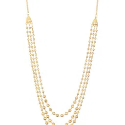 Aadvik Designs Gold-Plated Artificial Beaded Layered Necklace image 5