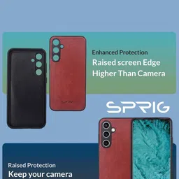 SPRIG Solid Printed Back Case Mobile Accessories image 3