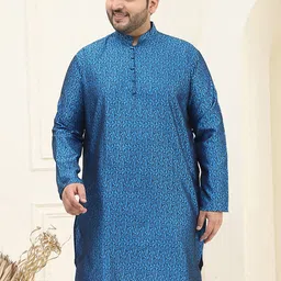 SOJANYA PLUS Men Geometric Kurta-picture-14