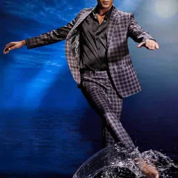 Eleven Brothers Checked Single-Breasted Two-Piece Suits image 3