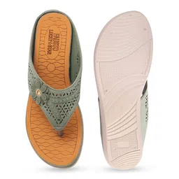 FAUSTO Textured Open Toe Wedge Sandals image 3