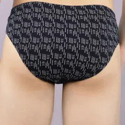 Dollar Bigboss Pack of 3 Men Abstract Printed Low-Rise Basic Brief image 4