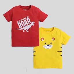 ETCHED DESIGN Boys Typography 2 Printed Applique T-shirt-picture-11