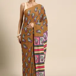 BUTA BUTI Paisley Pure Cotton Saree-picture-29