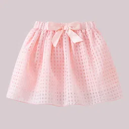Mark & Mia Girls Checked Flared Knee Length Skirt-picture-38