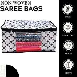 AMAK INC Multicoloured Fabric Multi-Utility Wardrobe Organisers image 2