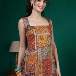 Anouk Rustic Print Top-picture-16