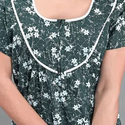 RajeRaj Printed Maxi Nightdress image 5