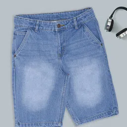 Pantaloons Junior Boys Denim Shorts-picture-34