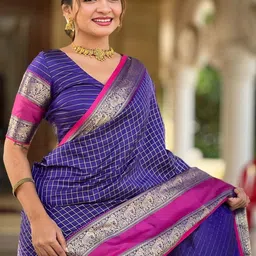 Moda Rapido Woven Design Zari Art Silk Handloom Banarasi Saree-image-98