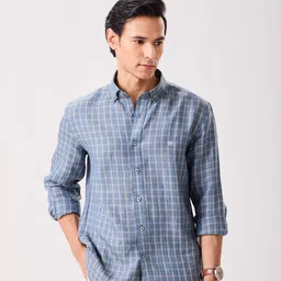 MH&Y Long Sleeves Linen Shirt-picture-29
