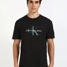 Calvin Klein Jeans Men Graphic Printed Round Neck Cotton Relaxed Fit T-shirt-picture-33