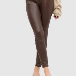 GAP Women Leather High-Rise Skinny-Fit Trouser-picture-26