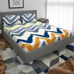 WELLNEST Microfiber Fitted King Bedsheets image 2