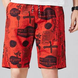 StyleCast x Revolte Men Regular Fit Mid-Rise Printed Regular Shorts-picture-30