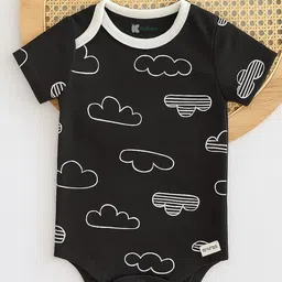 Kidbea Infants Printed Pure Cotton Envelope Neck Bodysuit image 5