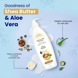 MEGLOW Moisturizing Body Lotion Shea Butter - 500 ml image 3